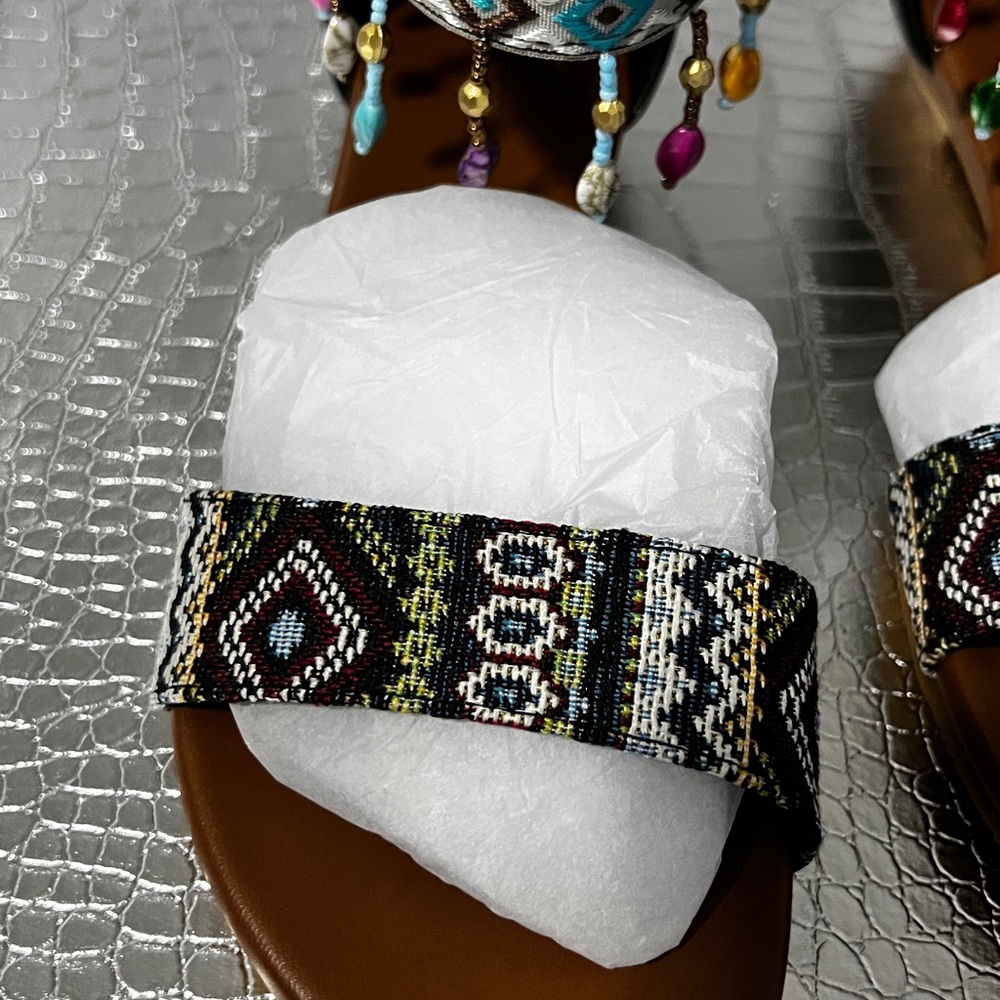 Bohemian Beaded Sandals